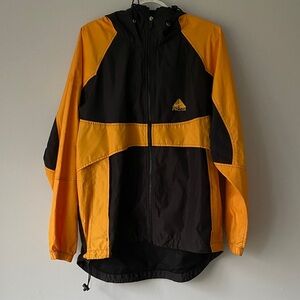 Nike ACG Black and Orange Windbreaker